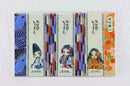 Pochibukuro (Small Decorative Envelope) with Gratitude Messages -Set of 3- (Murasaki Shikibu, Fujiwara no Michinaga, Abe no Seimei, Sei Shonagon, Akiko) Manga-Style Designs - Kurumira Shop
