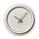 GLAZED CLOCK Ceramic Clock Handmade Tajimi Gifu Send from Japan - Kurumira Shop