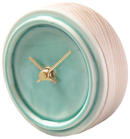 GLAZED CLOCK Ceramic Clock Handmade Tajimi Gifu Send from Japan - Kurumira Shop