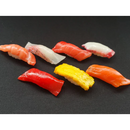 SUSHI Banana Katsudon Miniature Handcrafted Food Sample Keychain Made in JAPAN- Kawasaki City Store