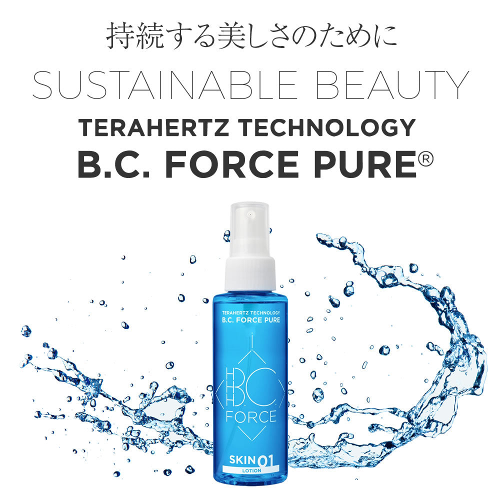 B.C.FORCE PURE SKIN Care 120ml Facial Lotion For Your Beauty Made in J