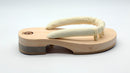 GETALS for Room Five-Toe Indoor Wooden Sandals with Tono Hinoki - Saganoya