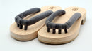 GETALS for Room Five-Toe Indoor Wooden Sandals with Tono Hinoki - Saganoya