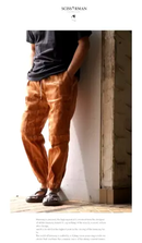Lovely easy pants Japanese monpe motif Made by craftsmen masterpiece of Japan - The Japan Pride