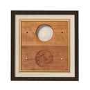 Rakugan Wooden Mold Art Frame – Turtle Symbol of Longevity - Kurumira Shop