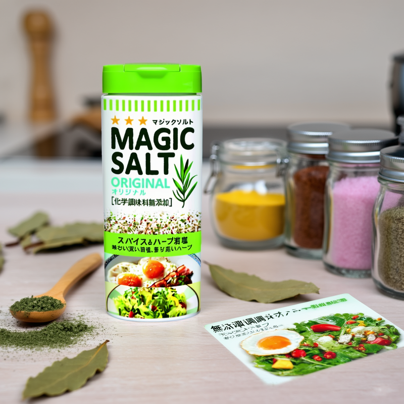 S&B Magic Salt Original 80g – Premium Herb & Spice Blend – Made in JAPAN - Tokyo Sakura Mall