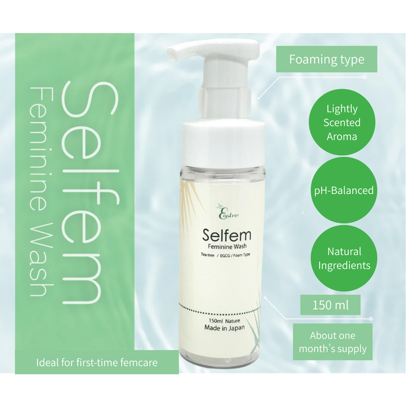selfem Feminine Wash pH Balanced Gentle Cleanser 150ml - selfem
