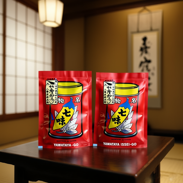 Yawataya Isogoro Shichimi Togarashi 7 Spice Refill Pack 18g×2 – Made in JAPAN - Tokyo Sakura Mall