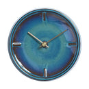 GLAZED CLOCK Ceramic Clock Handmade Tajimi Gifu Send from Japan - Kurumira Shop