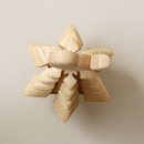 Snow Tree L Wooden Ornament with Shima Enaga Bird - Suzuki Kobo