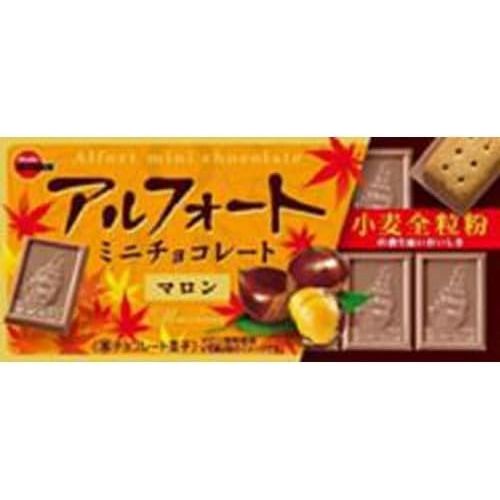 Bourbon Alfort Mini Chocolate Maroon 12 Pieces x 10 Pack - TSM