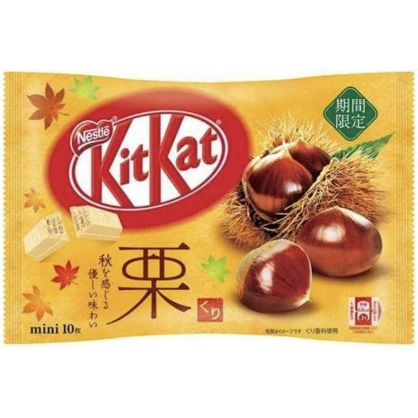 REGALO KitKat Mini Chestnut 10 Pieces x 1 Bag - TSM