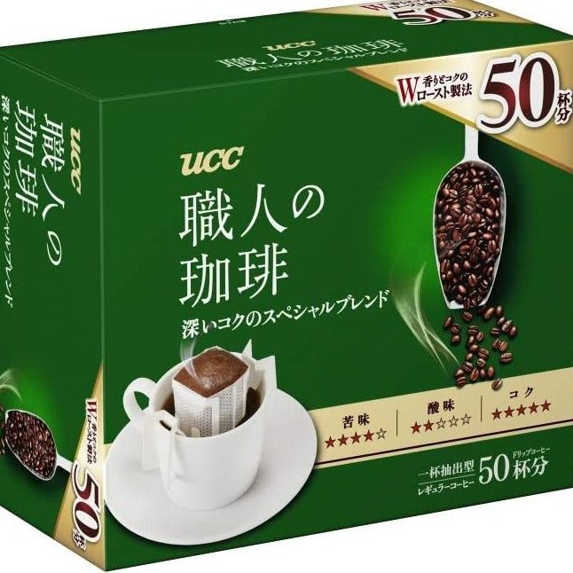 UCC Coffee Drip Coffee Deep Rich Special Blend 50 Packs Japan | j-Grab Mall Sakura Japan