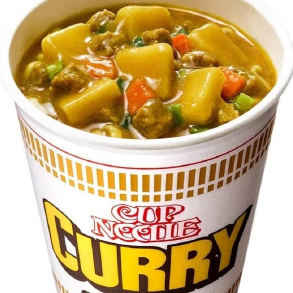 Nissin Curry Cup Noodle Instant Ramen 87g x 20 Packs Japan | j-Grab Mall Sakura Japan