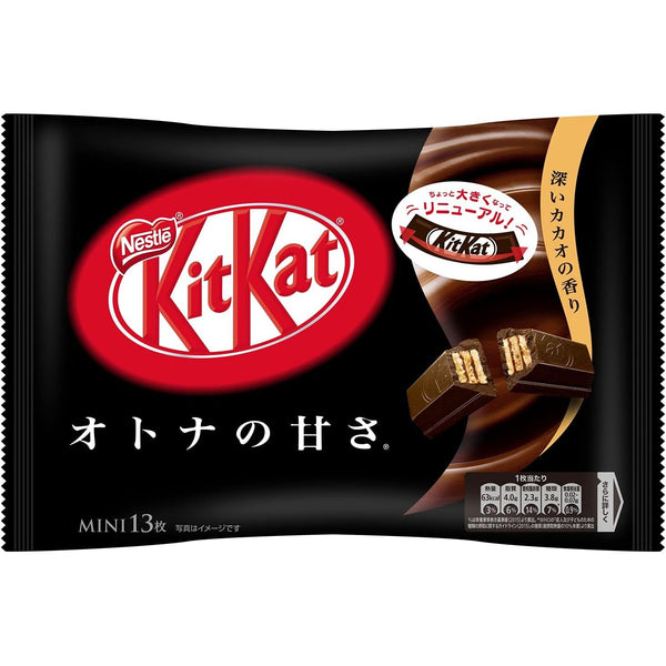 Nestle Japan Kit Kat Mini Sweetness of Adult 13 Sheets x 12 Bag - TSM