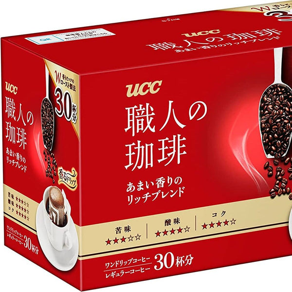 UCC Craftsman's Drip Coffee Aroma Rich Blend 90 Packs Japan | j-Grab Mall Sakura Japan