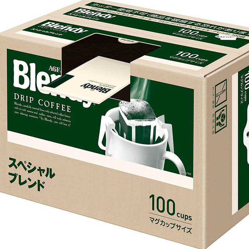 AGF Blendy Regular Coffee Drip Pack Special Blend 100 bags Drip Coffee Japan | j-Grab Mall Sakura Japan
