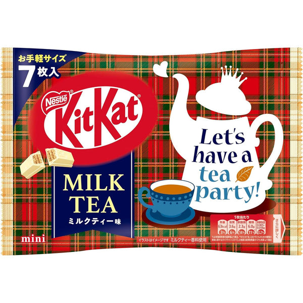 Nestle KKT Kit Kat Mini Milk Tea Flavor 7 Sheets x 6 Bag - TSM